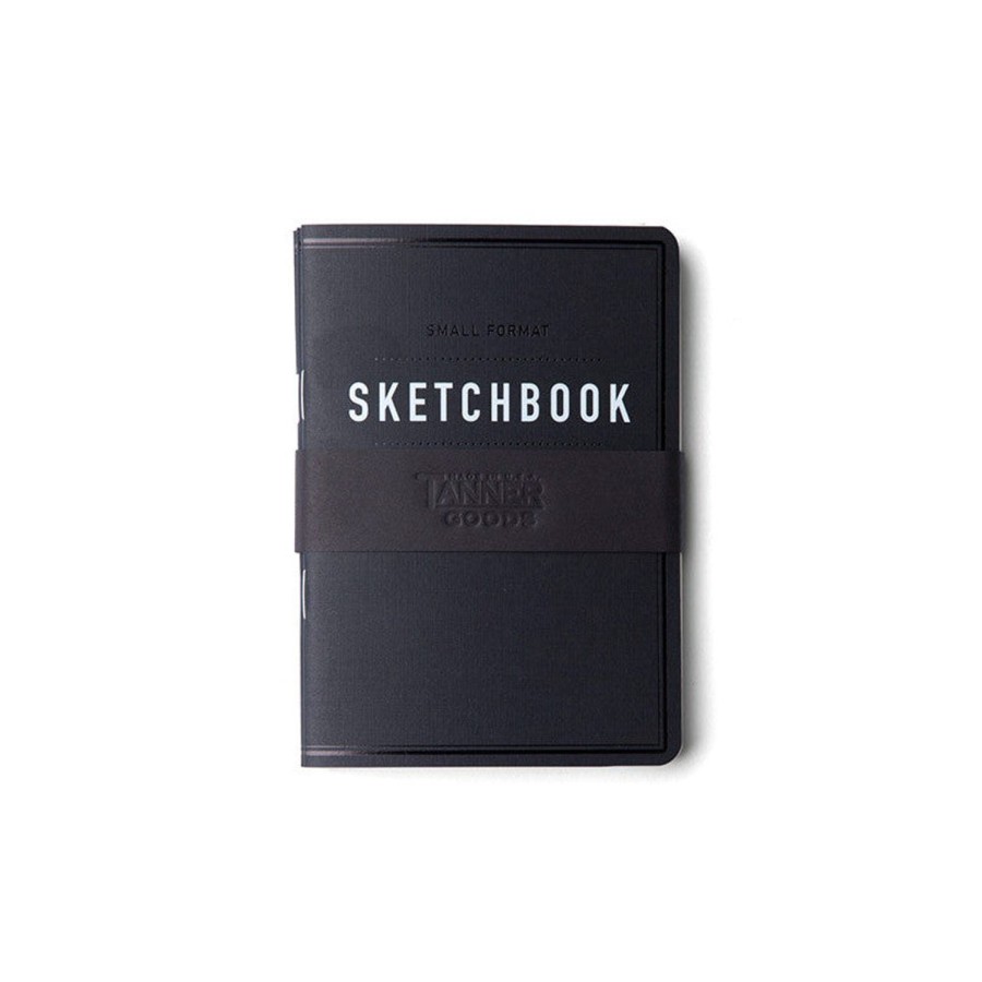 Accessories Tanner Goods | Tanner Goods Small Format Sketchbook Black