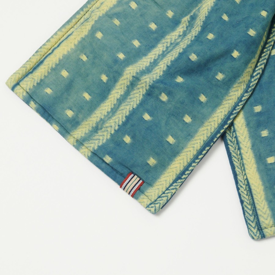 Accessories Kardo | Kardo Quilted Football Scarf - Shibori Green