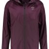 Clothing Packmack | Packmack Full Zip Packable Waterproof Jacket - Plum