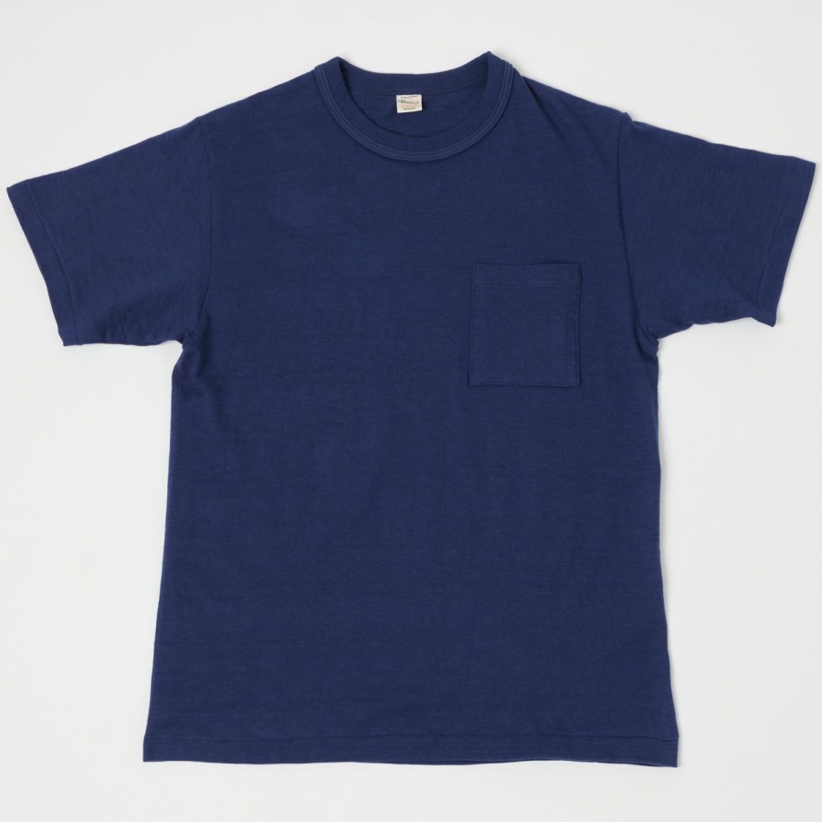 Clothing Warehouse & Co | Warehouse 4601 Pocket Tee - Navy