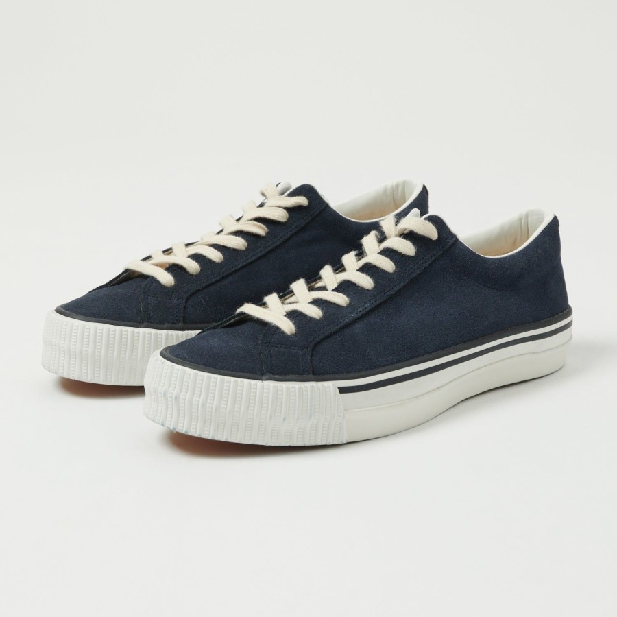 Footwear Warehouse & Co | Warehouse 3400 Suede Sneaker - Navy