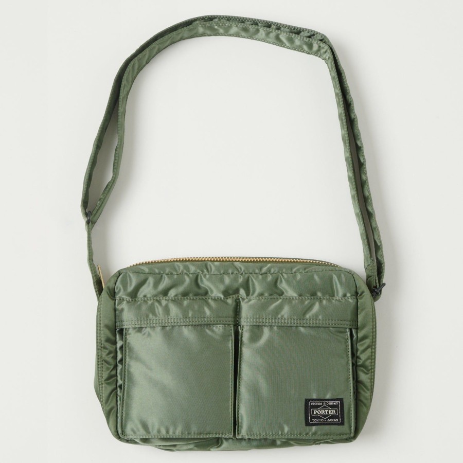 Accessories Porter - Yoshida & Co. | Porter-Yoshida & Co. Small Tanker Shoulder Bag - Sage Green