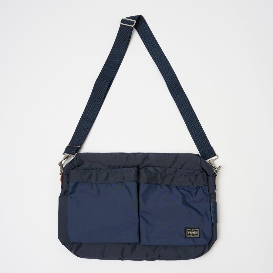 Accessories Porter - Yoshida & Co. | Porter-Yoshida & Co. Force Shoulder Bag - Navy