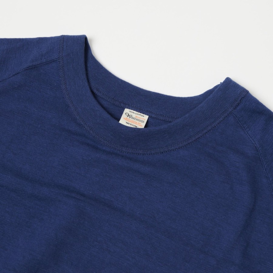 Clothing Warehouse & Co | Warehouse 4049 3/4 Sleeve Freedom Tee - Navy