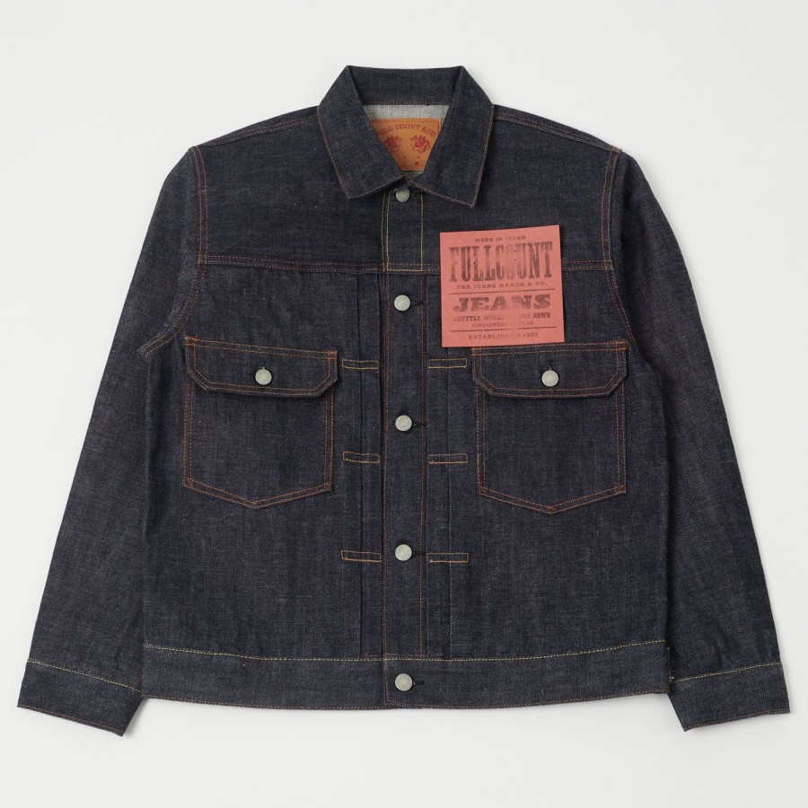 Clothing Full Count | Full Count 2102-20 13.7Oz Type Ii Denim Jacket - Raw